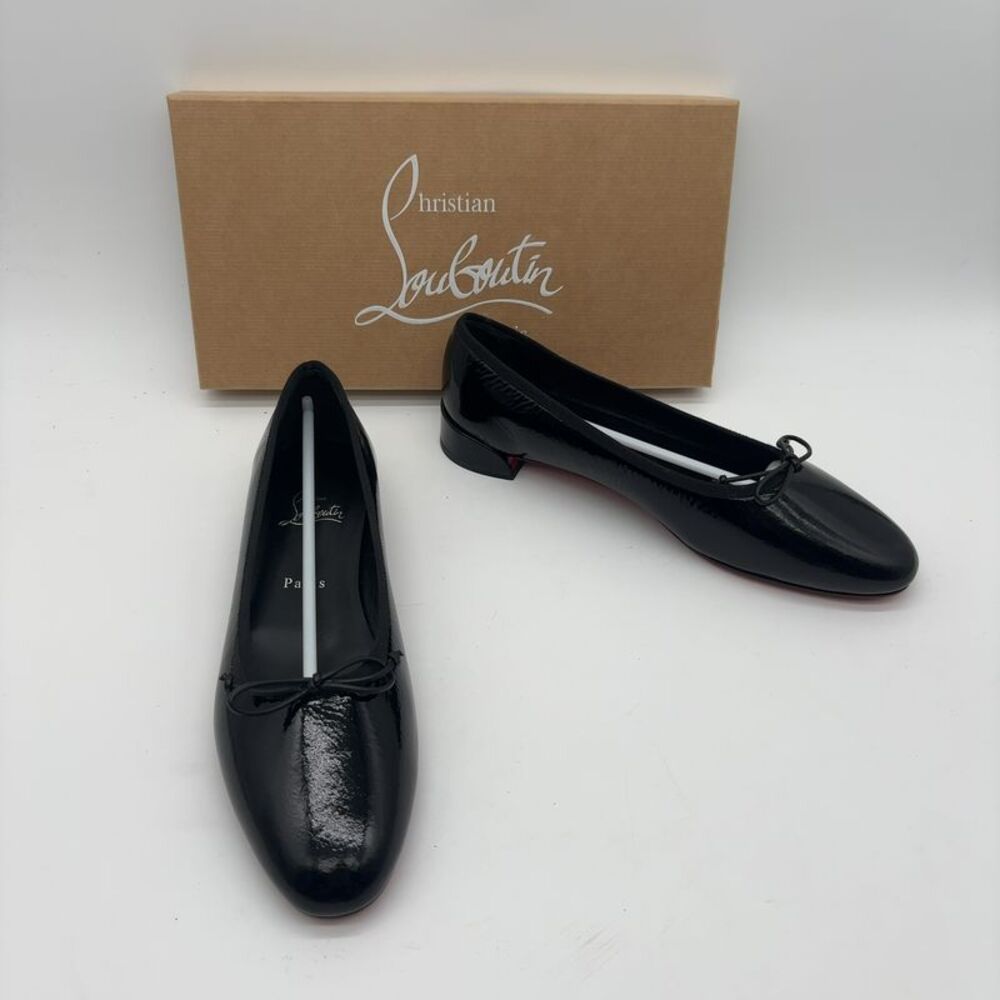Christian Louboutin Jane Bow Heeled Ballet Flats